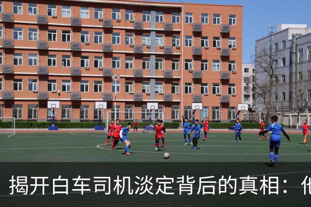 揭开白车司机淡定背后的真相：他心知肇事必将严重